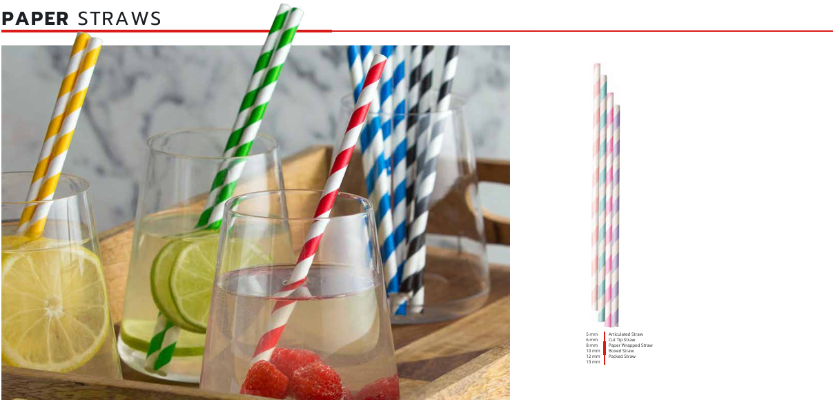 paper straws